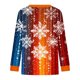 thumbnail image 4 of Puntoco Chaqueta Tipo Cárdigan Informal Con Botones Y Estampado Navideño Para Mujer, 4 of 5