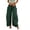 A38 Brown, variant on Xdegoge Boho Harem Pants for Women Elastic Waist Ruched Pocket Lounge Bottoms Casual Baggy Wide Leg Trousers Yoga Pilates Comfy Wear