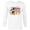 White, variant on Disney Mickey + Pluto Friends Forever! - Long Sleeve T-Shirt for Men - Customized-White