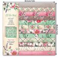 thumbnail image 5 of 12pcs Flower Little Angel Geometric Retro Pattern DIY Material Scrapbook Background Paper Non-self-adhesive 12*12in, 5 of 5