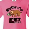 thumbnail image 4 of Inktastic Sloths Are My Spirit Animal with Cute Sloth Illustration Youth T-Shirt, 4 of 5