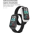 thumbnail image 5 of KOMI Strap for Amazfit Band 7 Nylon Replacement Strap Watch Wrist Band Smart Bracelet Accessories for Amazfit 7 Fit Band Black, 5 of 9