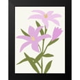 thumbnail image 2 of Barnes, Victoria 19x24 Black Modern Framed Museum Art Print Titled - Graphic Botanic I, 2 of 5