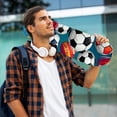 thumbnail image 5 of Football Skateboard Grip Tape Stickers 2 Pack for Deck - Emery Surface PVC Backing - 8.8x32.6in/22.4x83cm, 5 of 5