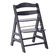 thumbnail image 1 of hauck Alpha+ Grow Along Seat Adjustable Wooden Chair Beechwood, Dark Grey Finish, 1 of 9