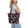 thumbnail image 2 of Disketp Roses Skulls for Women’s Casual Shoulder Tote Bag Cross-body Handbags for Shopping, Travel and Daily Use, 2 of 6