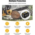 thumbnail image 6 of Abeden 40V 7500mAh Replacement Battery for Dewalt DCB404 DCB406 DCB407 DCB114, Lithium Ion Premium Battery Compatible with All 40V MAX Tools (1Pack), 6 of 8