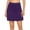Purple, variant on Stamzod Women's Summer Solid Color Slim Fit Culottes Shorts Casual Comfy Shorts Plus Size Elastic Waist Shorts on Clearance Green XXXXXL