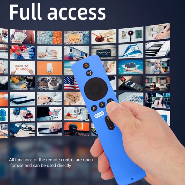 Fundas de control remoto para Xiaomi Mi TV Stick 4K 2022 (azul cielo)