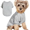 thumbnail image 3 of Xingjin Warm Winter Cat Sweater Knitwear, Cute Kitten Clothes Cozy Soft Pullover Pet Sweatshirt for Small Dogs and Hairless Cats Apparel Style,Gray,S, 3 of 7