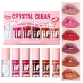 thumbnail image 2 of MAGIC CASA 6-Piece Set Water-Gloss Jelly Lip Oil - Plumping, Hydrating, Makeup Base, Long-Lasting Moisture, 2 of 4