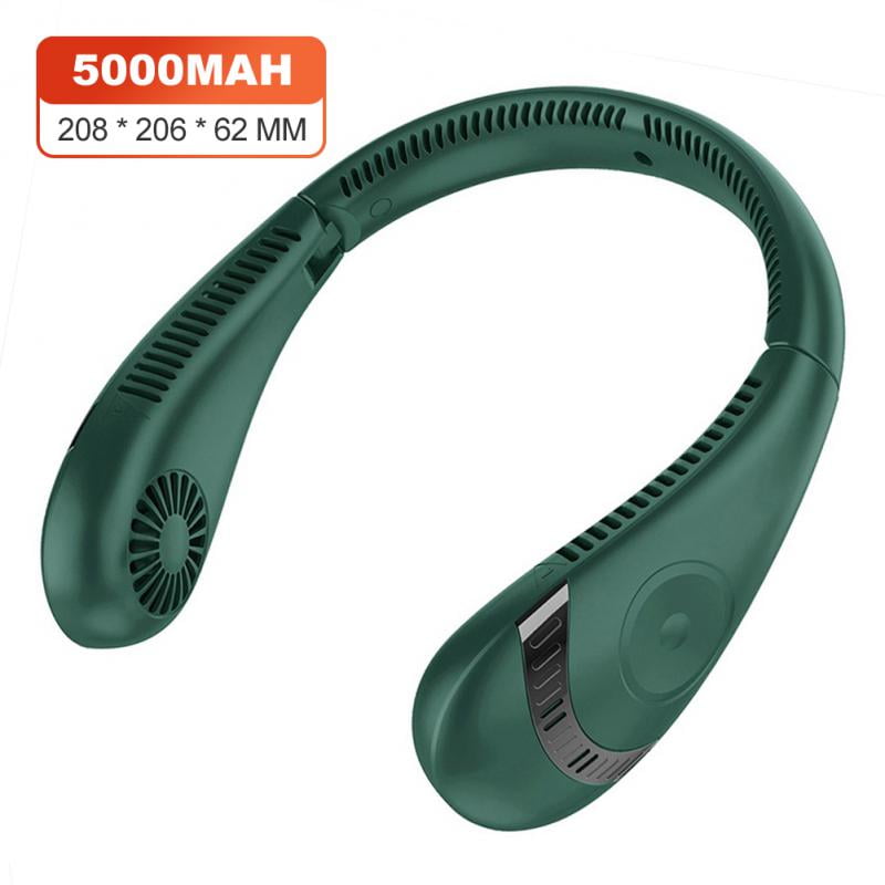VENTILATEUR RECHARGEABLE TOUR DE COU LUMINEUX