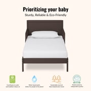 Dream On Me Brookside Toddler Bed, Chocolate Chip