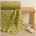 thumbnail image 4 of Soimoi Yellow Cotton Voile Fabric Notes Musical Instrument Printed Fabric 1 Yard 56 Inch Wide, 4 of 7