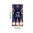 thumbnail image 3 of Weloille Independence Day Door Cover 6.07 x 2.95 Ft, Polyester Front Door Decor Banner, Washable Fade Resistant Door Hanging Sign, Holiday Decorative Backdrop for Yard Patio Party Entryway, 3 of 6