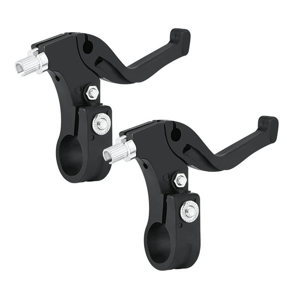 BRIGHTFUFU Par de palancas de freno VORCOOL para niños, manijas de freno para bicicleta infantil, palancas de freno para ciclismo, accesorios de repuesto para bicicleta (negro)