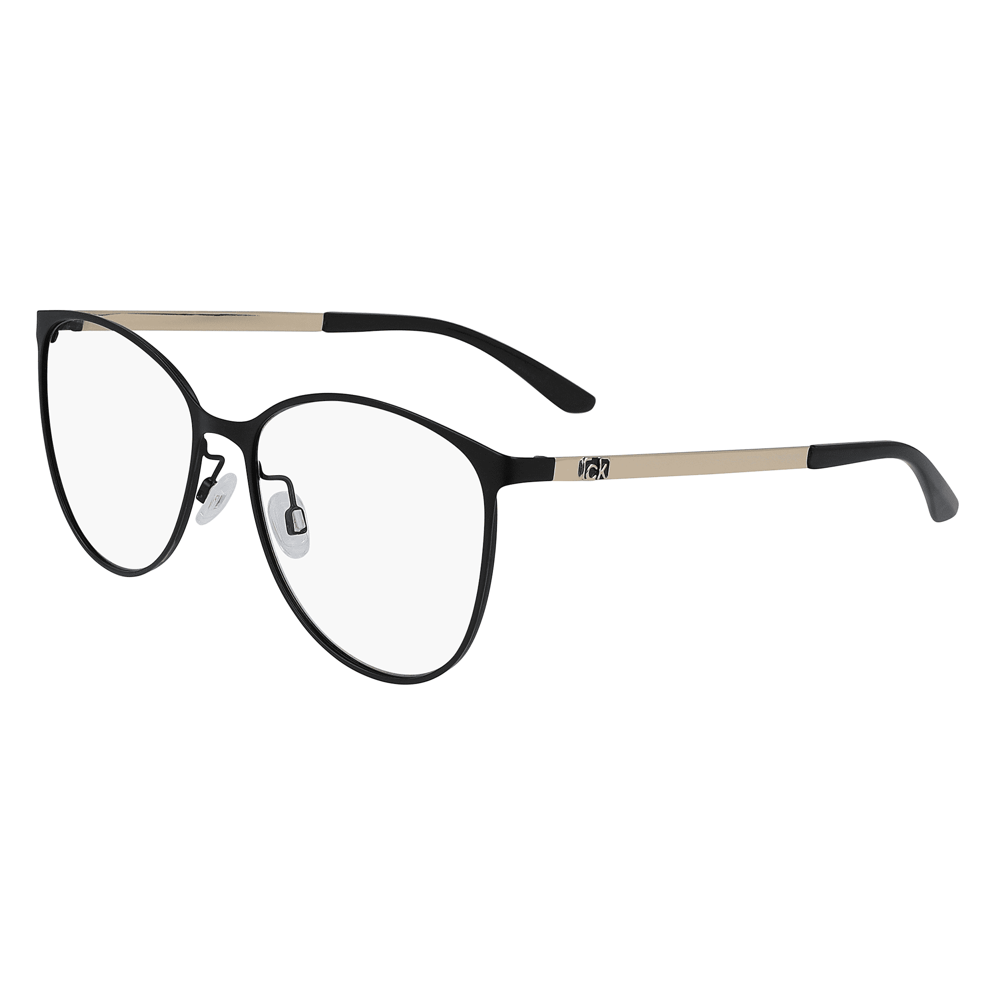 Calvin Klein Womens CK20130G Rx'ble Eyeglasses with Case, Matte Black