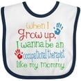 thumbnail image 3 of Inktastic Occupational Therapist Like Mommy Boys or Girls Baby Bib, 3 of 4