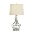 thumbnail image 2 of 44922 Metal Chrome Table Lamp 30"h, 2 of 2