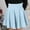 Blue 1, variant on Skirts for Women Skirt Half Length Women Fashion Casual Short Style Solid Glare Sun Pleated Skirt All-Season Wardrobe for Everyday Wear Red 2 M