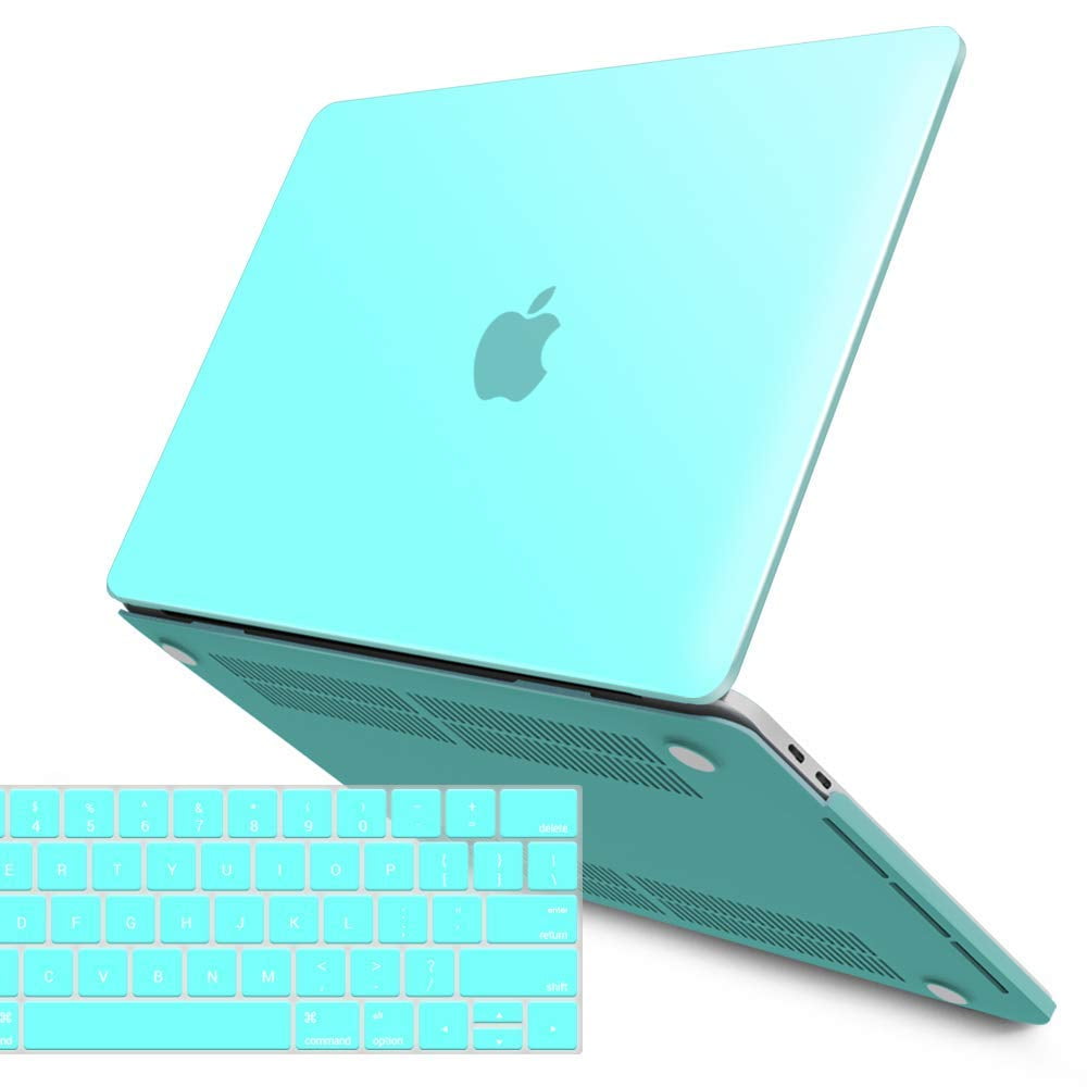 Ibenzer Macbook Pro 15 Inch Case 18 17 16 Release A1990 A1707 Soft Touch Hard Case Shell Cover For Apple Macbook Pro 15 With Touch Bar Turquoise Mmp15t Tbl 1 Walmart Com Walmart Com