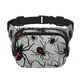 thumbnail image 1 of Fotbe Spiders Cangurera Cuadrada con Estampado de Doble Capa, Bolsa de Cintura Ajustable Mini para Hombres y Mujeres, 1 of 9