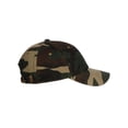 thumbnail image 2 of D&I Plain Dad Hat 100% Cotton Unstructured Hat Unisex Strap Cap - Camo Navy Black, 2 of 9
