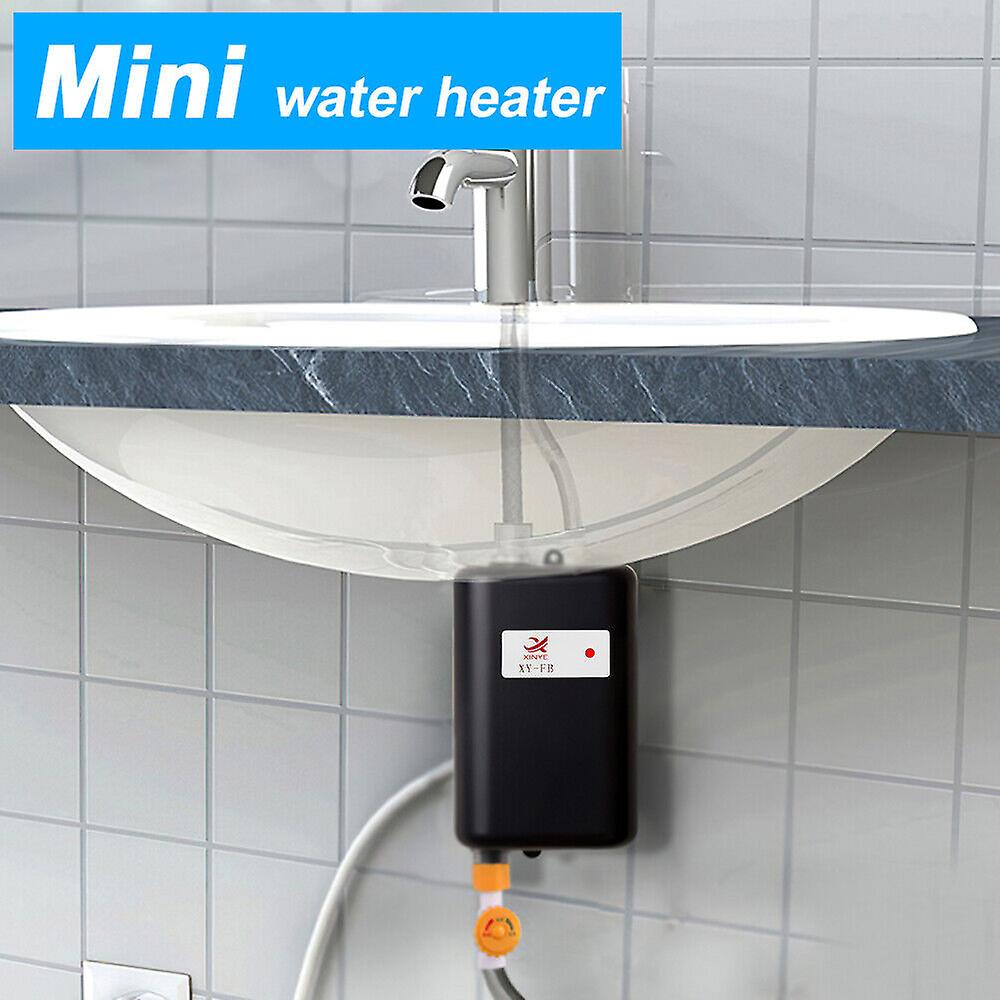 Electric Instant Hot Water System Tankless Shower Heater Under Sink Tap 