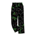 thumbnail image 4 of Tnhcen Women's Christmas Flannel Pajama Pants Fleece Lined Thermal Holiday Print Plaid Sleepwear Lounge Pants with Snowflake Pattern Soft Warm Winter Nightwear S-3XL, 4 of 4