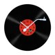 thumbnail image 3 of Reloj de pared de vinilo ligero para decoración del hogar, negro, silencioso, para sala de estar, habitación infantil, estudio, cocina., 3 of 9