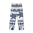 thumbnail image 4 of Haiem Sea Underwater Turtles Men's Pajama Pants Ultra Lightweight Pjs Bottoms Sleepwear Bottom Pants with Pocket Drawstring-Large, 4 of 9