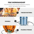 thumbnail image 5 of unbranded  2 Pcs Pan Pans Roast Chicken Rack Beer Round Roaster Roasting for Oven, 5 of 8