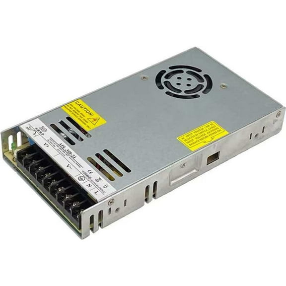 Feedannce 350W 24V Industrial Power Supply for Automation and Control Systems, MEAN WELL LRS-350-24