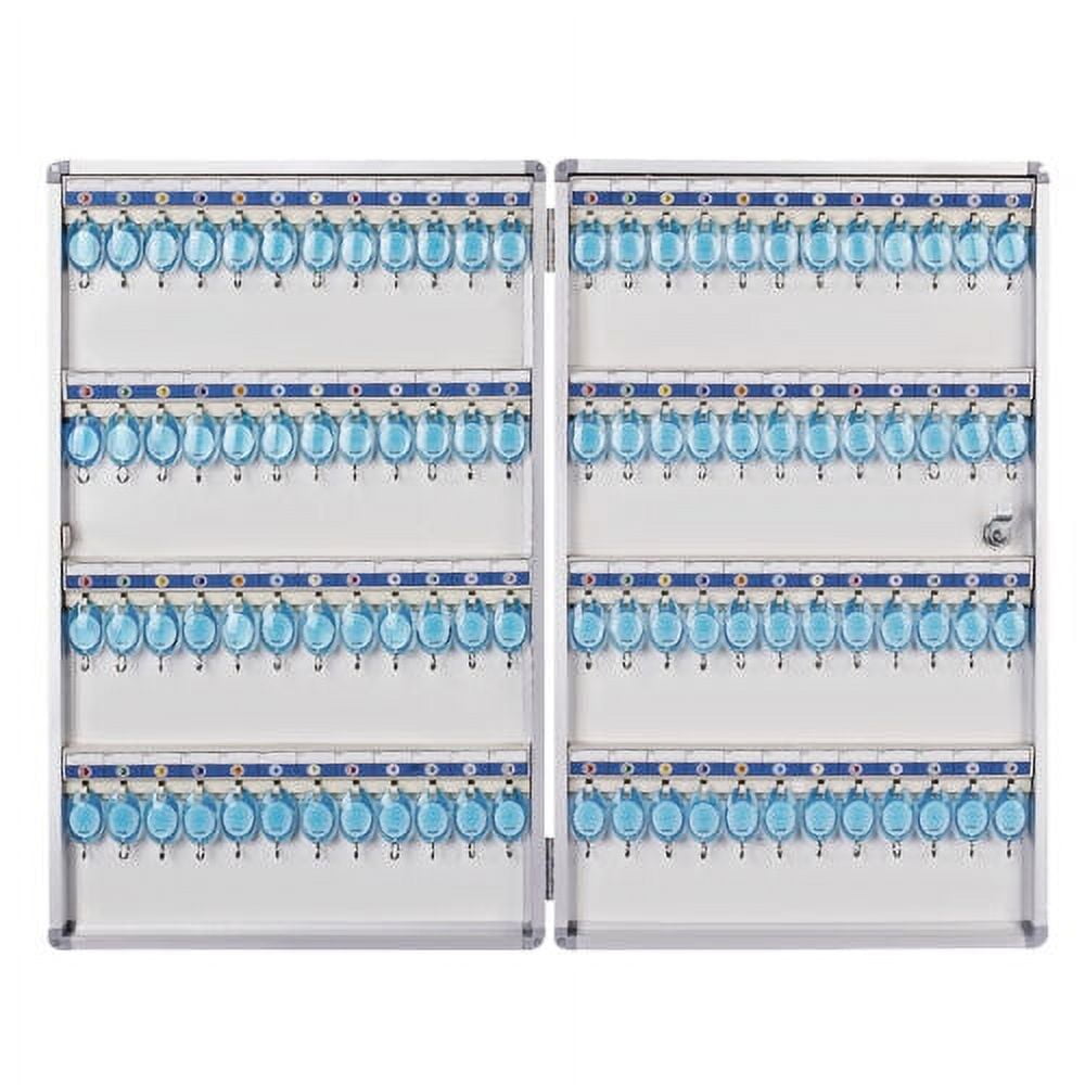 Wall Mount 96 Key Storage Cabinet Lock Box Safe Organizer Car Dealership Holder