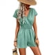 thumbnail image 3 of Vestido Holgado de Verano para Mujer, Elegante, Informal, de Corta y . Verde M, 3 of 8