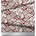 thumbnail image 2 of Soimoi Poly Georgette Fabric Animal & Tree Decor Fabric Printed Yard 42 Inch Wide, 2 of 5