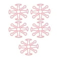 thumbnail image 1 of Almencla 5 Pieces Bike Helmet Pads Helmet Cushions for Motorcycle Riding Bike Pink, 1 of 8