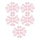 thumbnail image 1 of 5 almohadillas para casco transpirables universales y compactas, juego de alfombrillas de repuesto Rosa, 1 of 9