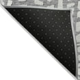 thumbnail image 3 of Addison Rugs Chantille Indoor/Outdoor Transitional Squares Gray Washable Rectangle Rug, 8' x 10', 3 of 6