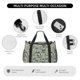 thumbnail image 4 of Fotbe Farm Cows Bolsa de Viaje con Estampado, Bolsa de Fin de Semana para Mujer con Compartimento para Zapatos, Bolsa de Gimnasio con Bolsillo Húmedo, 4 of 7