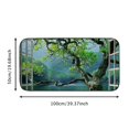 thumbnail image 5 of Chilfamy Tree Lake Nature Floor Mats, Front Door Mat Outdoor Entrance Felt Mat for Home, Anti-Slip Recycled Rubber, UV Resistant, Stain Resistant, All Seasons, Easy to Clean, Eco-Friendly, 5 of 6