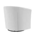 thumbnail image 5 of Modway Prospect Tufted Performance Velvet Swivel Armchair in Light Gray, 5 of 9