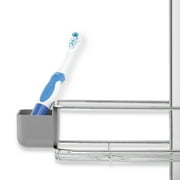simplehuman Adjustable Shower Caddy Plus, Stainless Steel and Anodized Aluminum