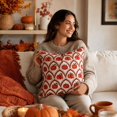 thumbnail image 5 of Antqov Fall Pillow Covers, 18x18" Patchwork Pumpkin Throw Pillow Covers Soft Vintage Thanksgiving Pillowcase for Sofa Bed Living Room Home Decor, 5 of 7
