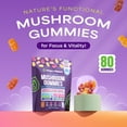 thumbnail image 3 of Drops of Nature Mushroom Gummies with Lion's Mane & Ashwagandha, Unisex, Mushroom Supplement, 80 Ct, 3 of 10