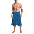 thumbnail image 4 of Naittoop Men Plus Size Wearable Bath Wrap, Soft Adjustable High Absorbent Bath Towel | Shower Towel Wrap for Travel Bathrooms Gyms Beach Vacations Changing Dorm, 4 of 5