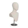 thumbnail image 3 of Cabeza de maniquí de altura ajustable, portátil, estable, soporte para exhibición de sombreros, pelucas, modelo para accesorios para cabello, 3 of 8