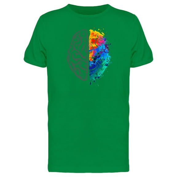Left Right Cool Brain Tee Men's -Image by Shutterstock