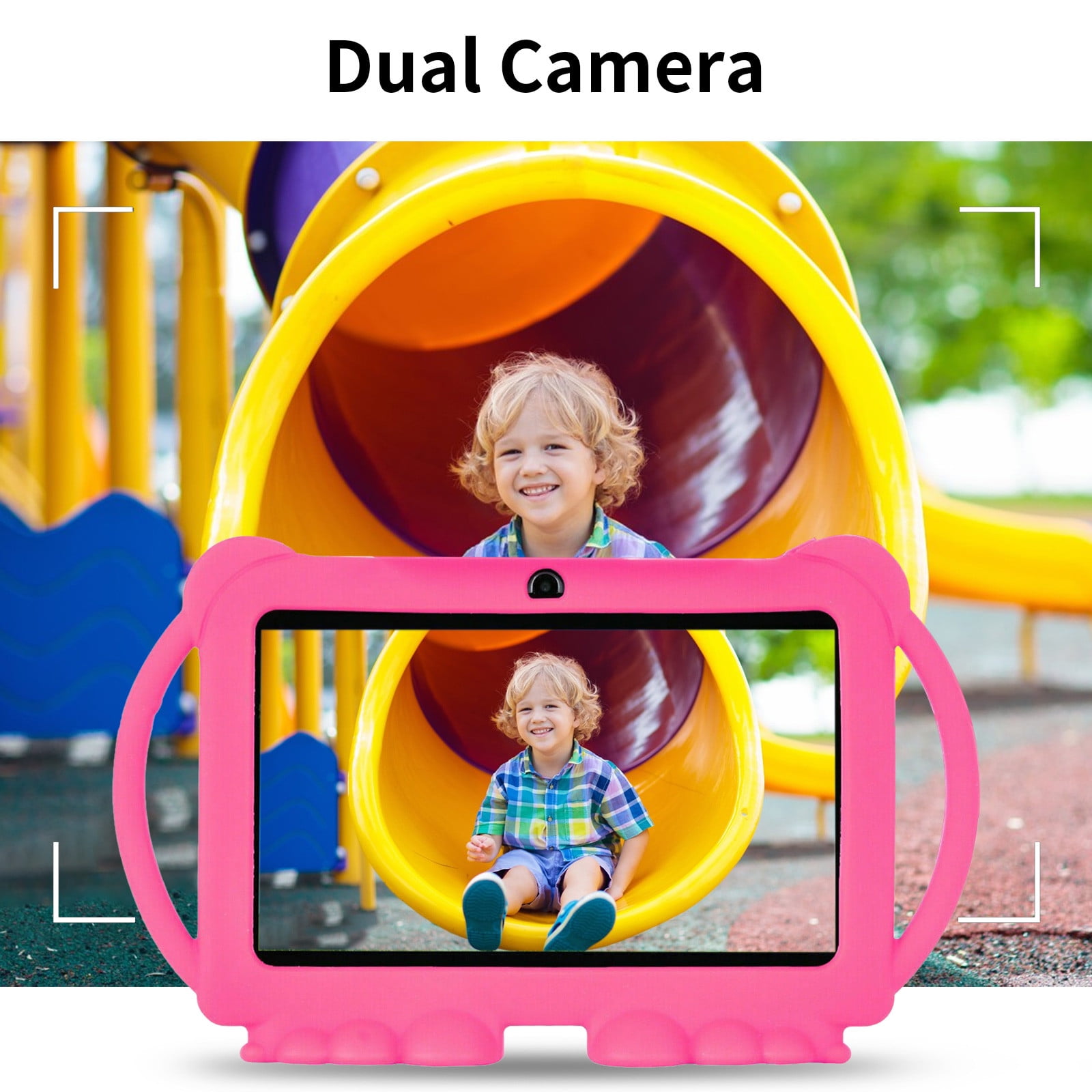 Upgraded 7-inch Children's WiFi Tablet Computer Android Tablets 2+16G Children's Early Education Learning Machine Parent-child Gift Machine Christmas Gift
