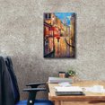 thumbnail image 3 of Epic Graffiti 'Montmartre Evening' by Haixia Liu, Canvas Wall Art, 18"x26", 3 of 8